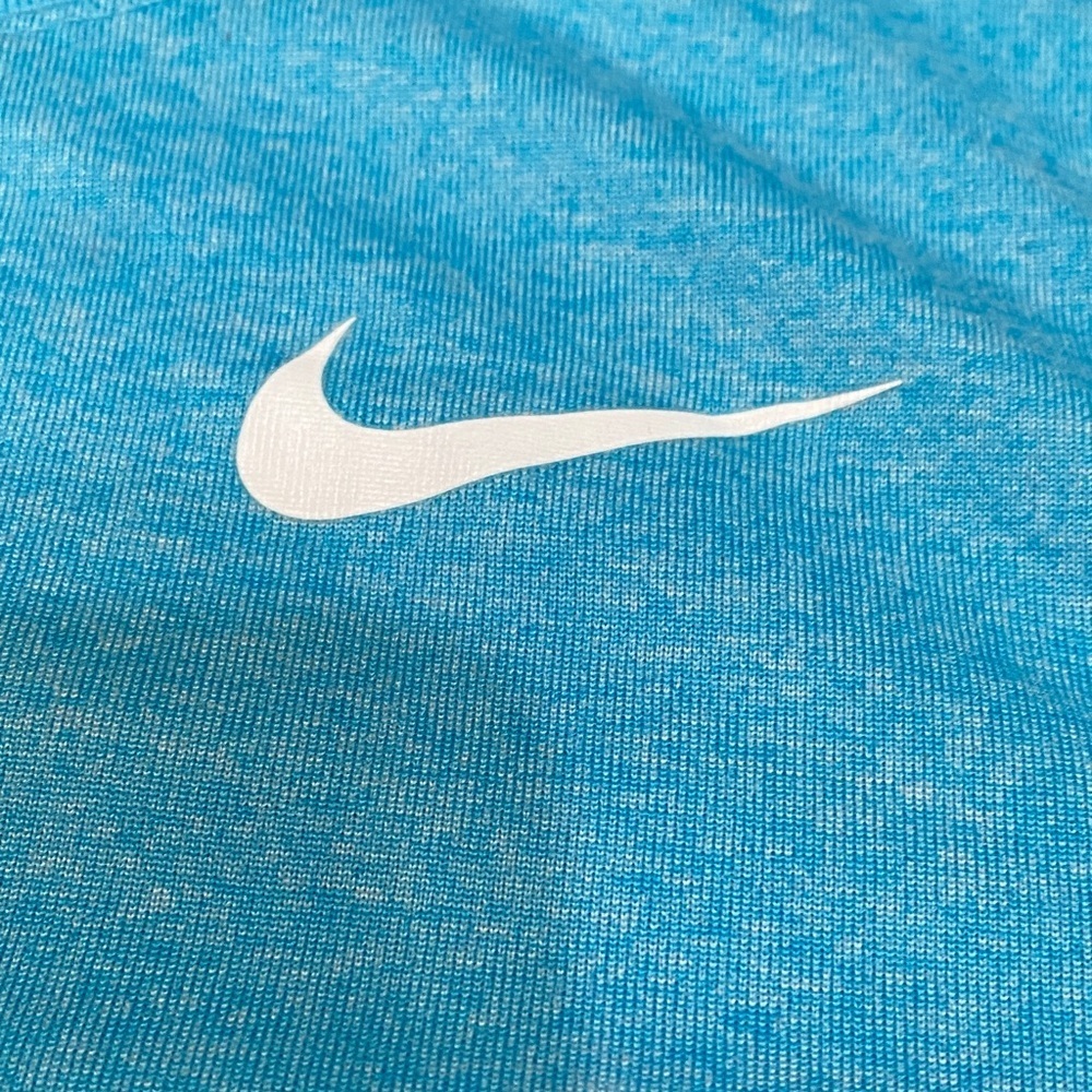 Nike Blue Short Sleeve Soft Tee-Small Activewear Summer Workout Athletic - Picture 8 of 9